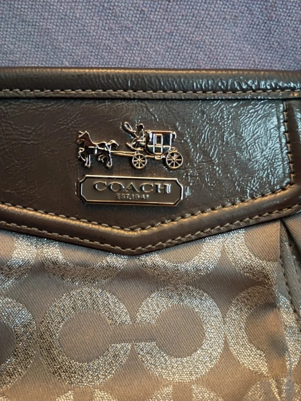 Coach wristlet clutch